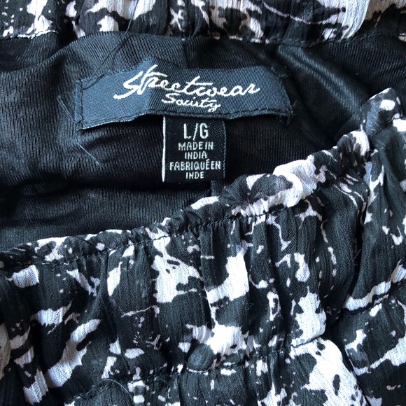 Sheer wide leg pants - Picture 2 of 3